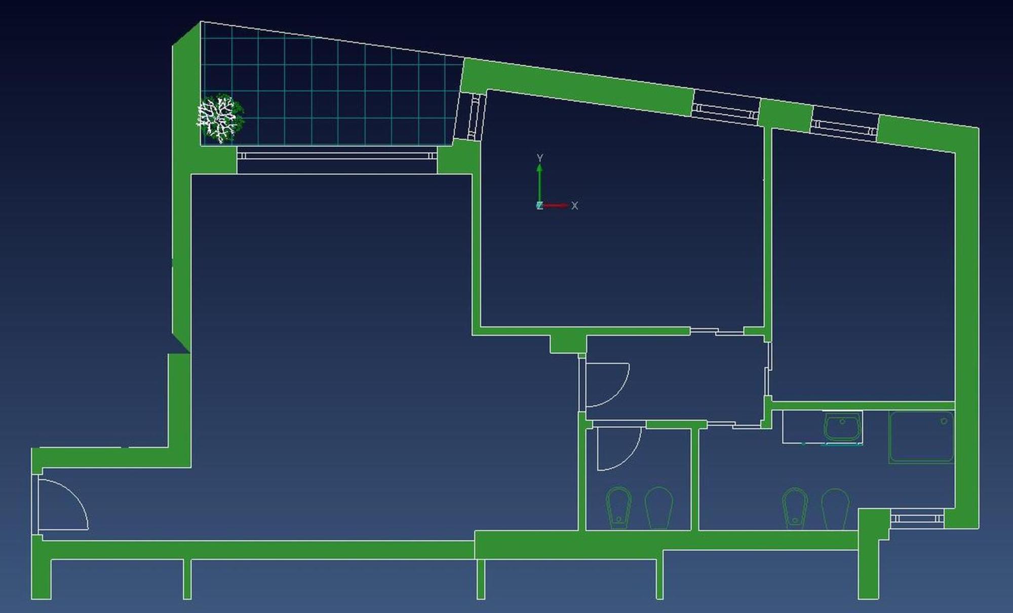 Apartment Prime: With Ac And Parking Near Train Station
